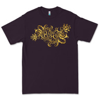 Plum Gold2 Premium Tee - artisFamous