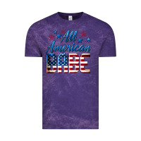 Cloud Purple All American Babe Vintage Tee - LillyAllenDesigns