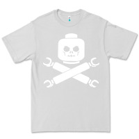 Dove Grey block face pirate Premium Tee - artisFamous