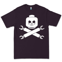 Plum block face pirate Premium Tee - artisFamous