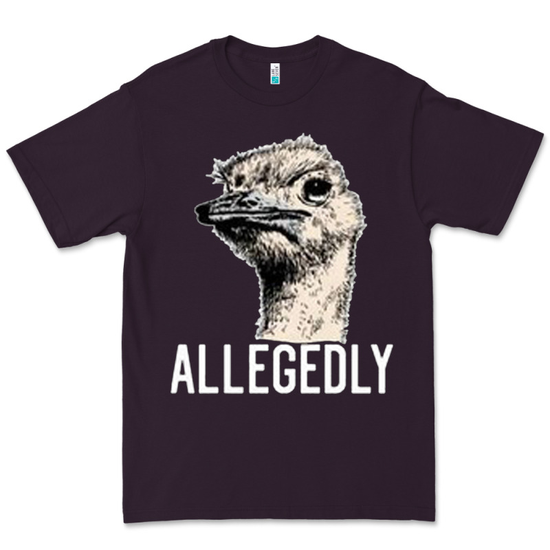 Letterkenny Allegedly Ostrich Funny Premium Tee by artisFamous | Teevron