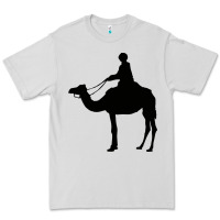 Dove Grey camel rider Premium Tee - artisFamous