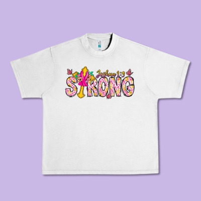Joshua Strong Urban Heavy Tee Designed By Cowhidedigitalart