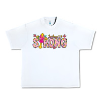 White joshua strong Urban Heavy Tee - CowhideDigitalArt