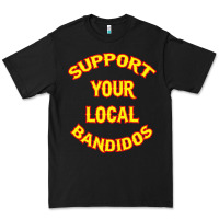 Black bandidos support your local texas Premium Tee - artisFamous