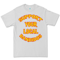 Dove Grey bandidos support your local texas Premium Tee - artisFamous