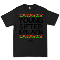 Black young gifted and black african american men Premium Tee - artisFamous