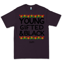 Plum young gifted and black african american men Premium Tee - artisFamous