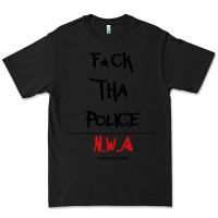 Black fck tha police Premium Tee - artisFamous