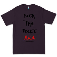 Plum fck tha police Premium Tee - artisFamous