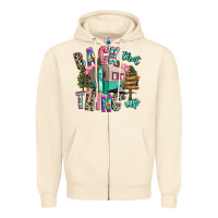 Back That Thing Up Camping Zipper Hoodie | Teevron