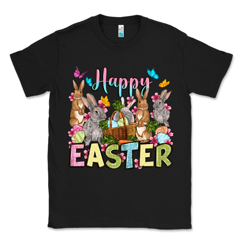 Happy Easter Bunnys Classic Tee by OliviaCreatesArt | Teevron