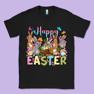 Happy Easter Bunnys Classic Tee Designed By Oliviacreatesart