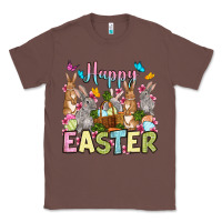 Chestnut Happy Easter bunnys Classic Tee - OliviaCreatesArt