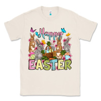 Natural Happy Easter bunnys Classic Tee - OliviaCreatesArt