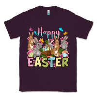 Plum Happy Easter bunnys Classic Tee - OliviaCreatesArt