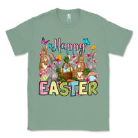 Sage Happy Easter bunnys Classic Tee - OliviaCreatesArt