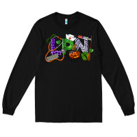 Black Halloween LPN Licensed Practical Nurse Long Sleeve Tee - LillyAllenDesigns