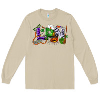 Mushroom Halloween LPN Licensed Practical Nurse Long Sleeve Tee - LillyAllenDesigns
