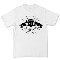 White camper vintage retro Premium Tee - artisFamous