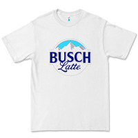 White Vintage Busch Light Busch Latte Premium Tee - artisFamous