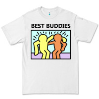 White best buddies Premium Tee - artisFamous