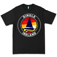 Black dingle ireland vintage sailboat 70s retro sunset Premium Tee - artisFamous