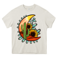 Cream Desert Moon Heavy Core Tee - Jasminsmagicworld