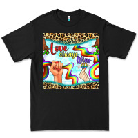 Black Pride lgbtq love always wins peace gender symbol Premium Tee - BundleAndBundleShop