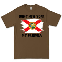 Cacao don't new york my florida t shirt flag Premium Tee - artisFamous