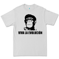 Dove Grey viva la evolucion Premium Tee - artisFamous