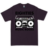 Plum eighties music rocks Premium Tee - artisFamous