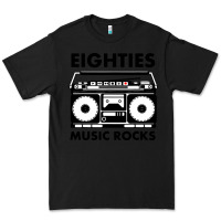 Black eighties music rocks Premium Tee - artisFamous