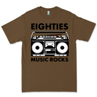 Cacao eighties music rocks Premium Tee - artisFamous