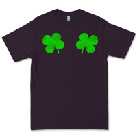 Plum four leaf clover Premium Tee - artisFamous