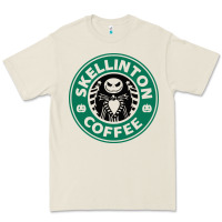 Bone skeleton coffee halloween Premium Tee - artisFamous