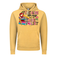 Vintage Mustard Teachers Always Make The Nice List Vintage Hoodie - CowhideDigitalArt