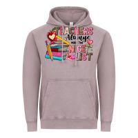 Vintage Zinc Teachers Always Make The Nice List Vintage Hoodie - CowhideDigitalArt