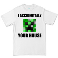 White creeper meme Premium Tee - artisFamous