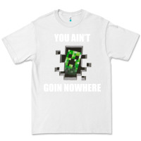 White creeper meme Premium Tee - artisFamous