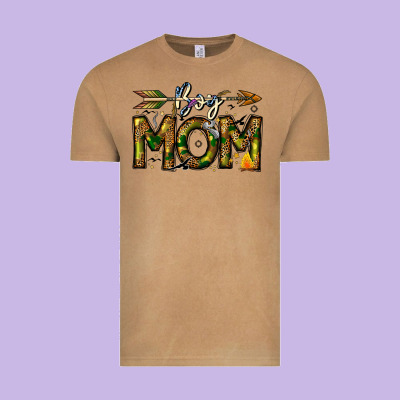 Boy Mom Vintage Tee Designed By Cowhidedigitalart
