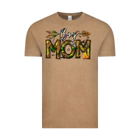 Vintage Coffee Boy Mom Vintage Tee - CowhideDigitalArt