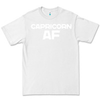 White capricorn af zodiac sign Premium Tee - artisFamous