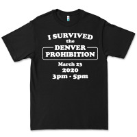 Black i survived denver prohibition 2020 Premium Tee - artisFamous