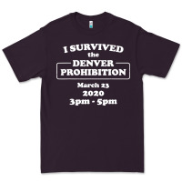Plum i survived denver prohibition 2020 Premium Tee - artisFamous