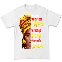 White black history month shirt african woman afro i am the storm t shirt Premium Tee - artisFamous