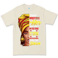 Bone black history month shirt african woman afro i am the storm t shirt Premium Tee - artisFamous