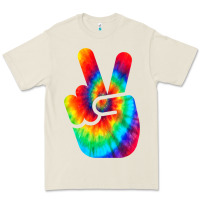 Bone cool peace hand tie dye t shirt for boys and girls Premium Tee - artisFamous
