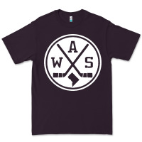 Plum retro washington dc hockey Premium Tee - artisFamous