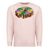 Pale Pink mardi gras king cake Premium Sweatshirt - RanaPortraitStore